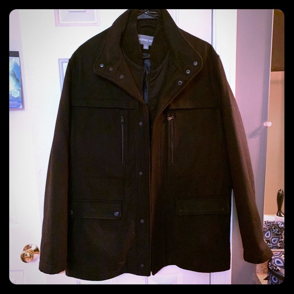 Men’s wool winter jacket